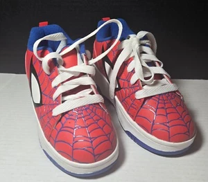Heely's Pop Bash Marvel Spider-Man Pop Kids Rolling Sneakers. Size: 1 Youth - Picture 1 of 10