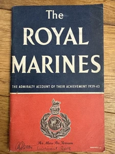 The Royal Marines, Admiralty account of their achievement 1939-1943, issued 1944 - Picture 1 of 11