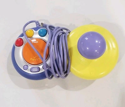 RARE Spongbob VTECH V Smile Joystick Game Controller TV Learning System Corded  - Image 1 of 4