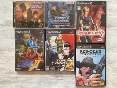 SONY PS 1  2 Time Crisis 2 3 & Project Titan & Rogue Ops & Red Dead Revolver - Image 1 of 4