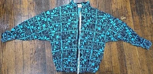 Vintage 1990 New Kids On The Block Jacket By Winterland Express Sz. Small Blue - Picture 1 of 6