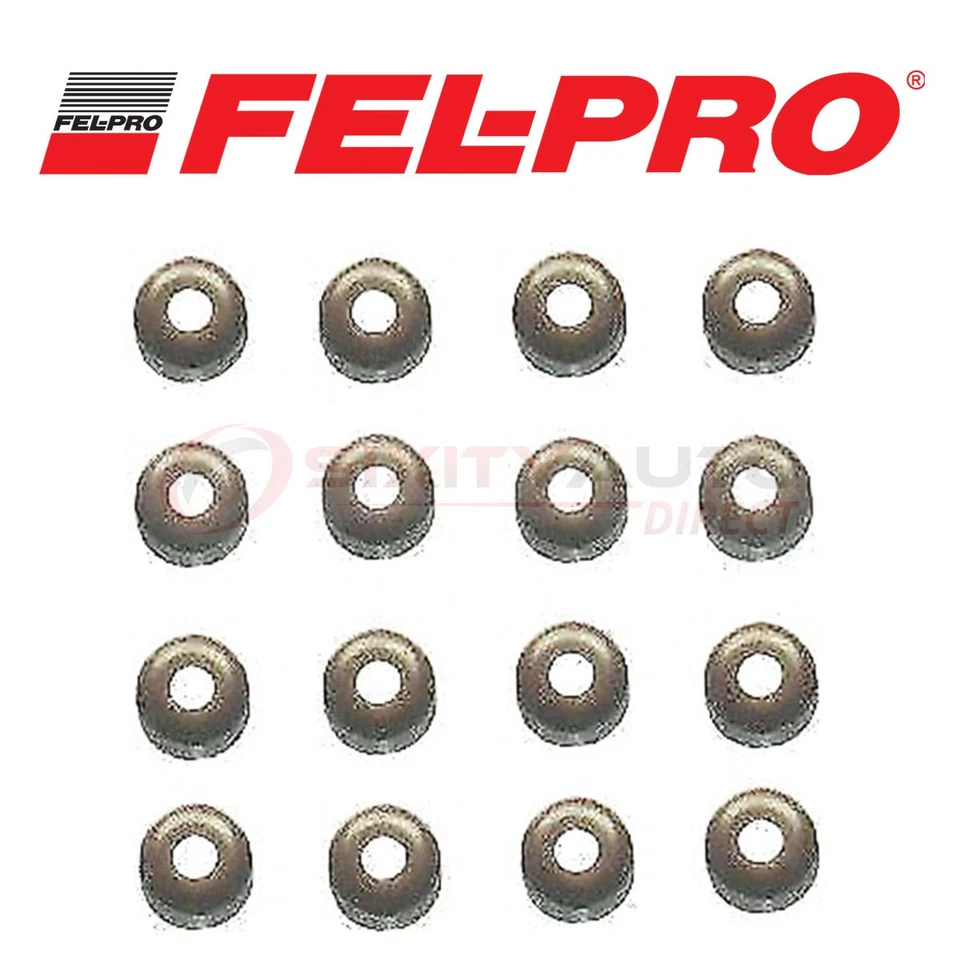 Fel Pro Valve Stem Oil Seal Set for 1969-1972 Chevrolet Brookwood 6.5L 6.6L jn Foto 1 de 4