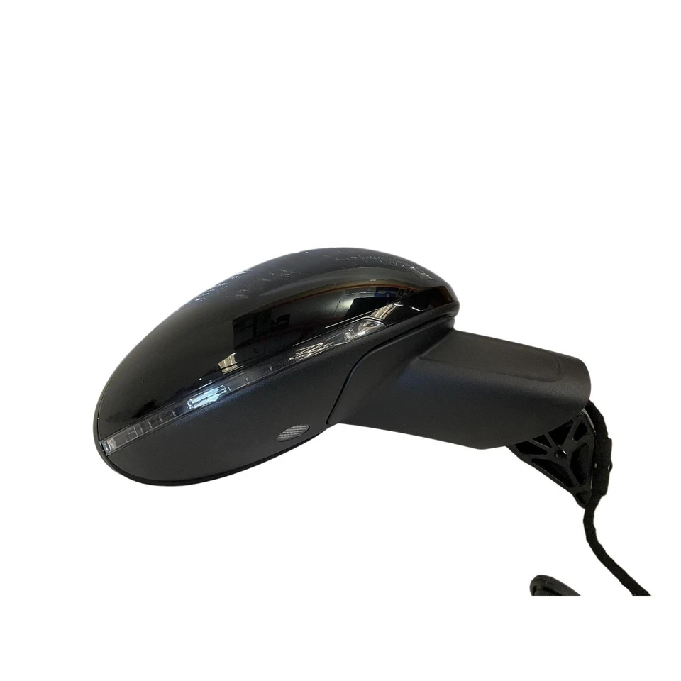 2017-2018 Porsche Macan Right Passenger Mirror w/Blind Spot Alert Black 041 OEM Foto 1 de 4