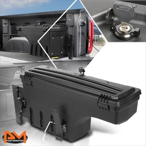 For 05-19 Toyota Tacoma Right Side Truck Bed Wheel Well Storage Box w/Lock&Key - Picture 1 of 6