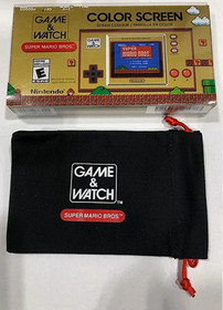 Nintendo Game & Watch: Super Mario Bros. Handheld Console w/carry case
