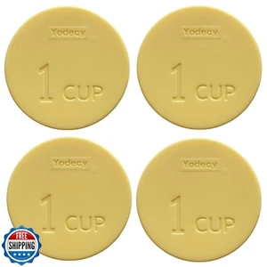 Yodecy Silicone Bowl Lids fit Pyrex Glass Bowls 7202-PC 1 Cup, fit Anchor Hoc - Picture 1 of 2