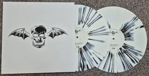 Avenged Sevenfold- Self Titled- RARE white/Black splatter 2LP Vinyl Record - Picture 1 of 5