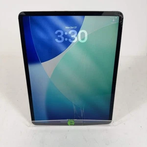 Roto Desbloqueado Apple iPad Pro 12.9" 4ta Generación 128GB 26.0.1 MY3J2LL/A agrietado doblado - Imagen 1 de 11