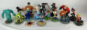 Disney Infinity Figures Mixed Lot Of 16 Incredibles Monsters Phineas Ferb Pirate - Picture 1 of 9