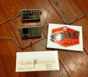 Klein Pickups Wicked PAF Humbucker Tonabnehmer Set Nickel Cover - Bild 1 von 5