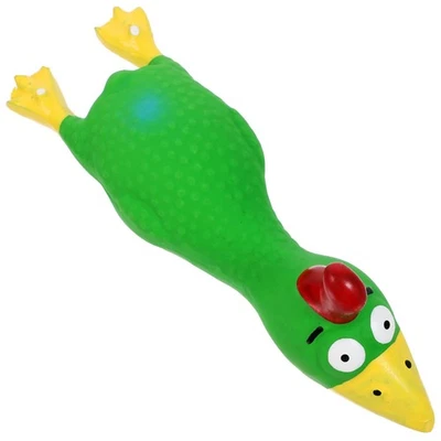  Giocattolo per cani in lattice Giocattolo interattivo per cuccioli di pollo - Immagine 1 di 4