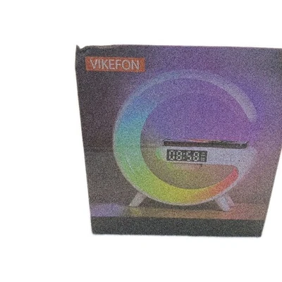 Smart Wireless Fast Charger, Speaker & Night Light – 3-in-1 Alarm Clock RGB - Image 1 of 4