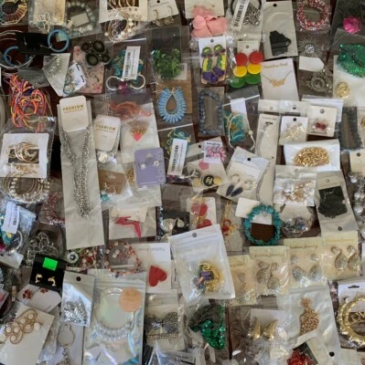 珠宝套装全新带标签! 礼品、转售、项链、手链、耳环、戒指等 — 第 1/4 张图片