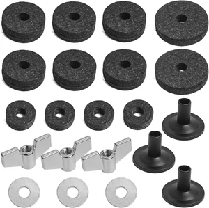 21 Pezzi Accessori per Piatti per Batteria, Manicotti per Piatti, Rondelle per P - Foto 1 di 12