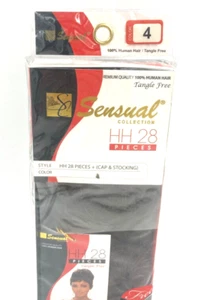 Colección Sensual Cabello 100% Humano - Tejido Cabello 28 Piezas - Color 4 - Imagen 1 de 3