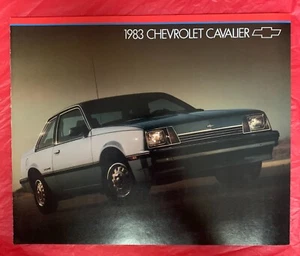 1983 Chevrolet "CAVALIER" - Original Car Dealer Brochure / Catalog - Picture 1 of 11