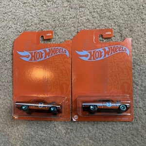 2 Rare Hot Wheels '64 Chevy Chevelle SS Blue and Satin Cars Like Matchbox - Picture 1 of 12