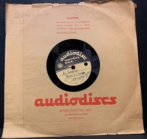 Acetate MUGSY SPANIER Bluin the Blues / At Sundown 1940 BB10719 VG+ (vim E-) - Picture 1 of 3