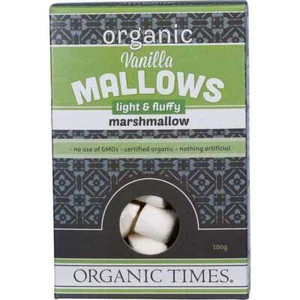 Organic Times Marshmallows Vanilla 100g - Picture 1 of 4