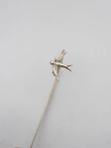 Schwalbe: Lesezeichen IN Silber 925 - Haftmarker Buch Balestruccio - Vögel Vogel - Picture 1 of 4