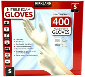 Kirkland Signature Guantes de Nitrilo 400 Unidades TALLA S - Imagen 1 de 1