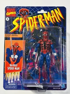 BEN REILLY SPIDER-MAN Marvel Legends Retro Series 6" Action Figure 2022 NIP - Picture 1 of 2