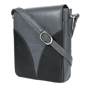 STARHIDE Damen Premium Leder Schulter/Umhängetasche mit Front Flip Öffnung - Bild 1 von 7