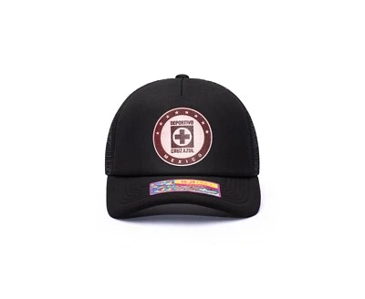 Cruz Azul 'Shield' Adjustable Snapback Trucker Hat from Fan Ink - Image 1 of 4