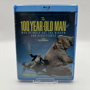 The 100-Year-Old Man Who Climbed Out the Window and Disappeared (Blu-ray) New - Foto 1 di 6