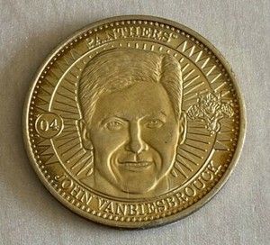 1997-98 Pinnacle Mint Collection Coins Brass John Vanbiesbrouck #04  🏒NHL🏒