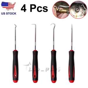 4Pcs Pick and Hook Set Car Auto Oil Seal/O-Ring Seal Gasket Pick Puller Remover - Picture 1 of 8