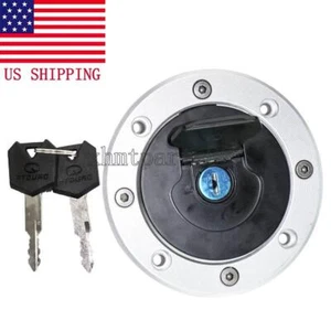 Gas Tank Cap Cover Lock for Suzuki GSXR 600 750 1994-2003 GSXR1000 2001-2002 US - Picture 1 of 5