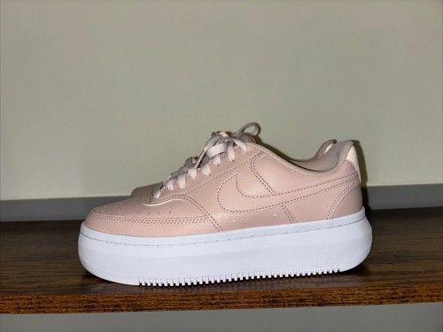 Sneaker Nike Court Vision Alta Platform da donna nuove con etichette (dm0113 600) ROSA taglia 8 5 W
