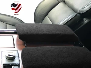 Fits Lincoln Navigator 2018-2025 Fleece Center Armrest Console Lid Covers L2 - Picture 1 of 9