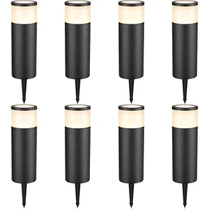 8 Pack 5W LED Pathway Light, Low Voltage, 3000K Warm White, Landscape Lighting - Picture 1 of 6