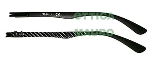 RAY BAN RB 8313 8409 8410 8411 DARK CARBON 002 ASTE DI RICAMBIO ORIGINALI - Imagen 1 de 2