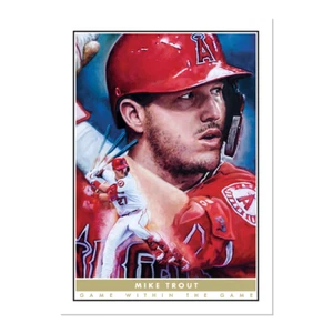 MIKE TROUT - 2020 Topps GAME WITHIN THE GAME #12 - LOS ANGELES ANGELS - Picture 1 of 2