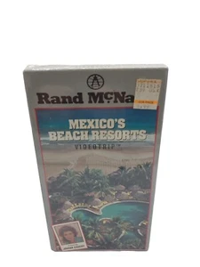 Rand McNally Videotrip Travel Guide - Mexicos Beach Resorts VHS Joanna Cassidy - Picture 1 of 2