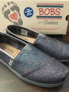 Bobs by Skechers 39579 World Earth Papa Damenschuhe mehrfarbig Glitzer 6 - Bild 1 von 6