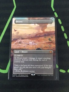 MTG Magic The Gathering Desert Borderless Special Guest Mythic Land Commander - Picture 1 of 1