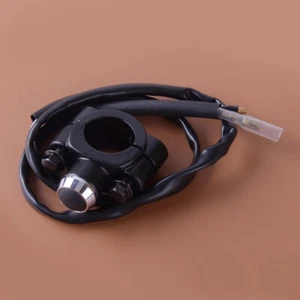1x 7/8" Motorcycle Horn Switch Momentary Button Electric Power Starter - Picture 1 of 5