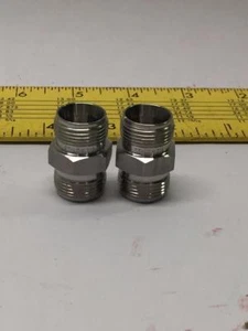 (Lot of 2) Ham-Let Let-Lok 316-NY0 Stainless Steel (SS) 1/2" Male Threaded Union - Picture 1 of 4