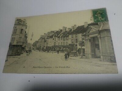 Carte Postale De Saint Ouen L'aumone-La Grande Rue. • 9.71€