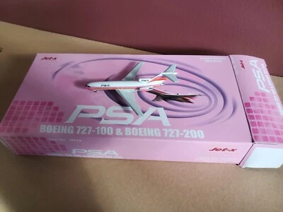 Jet-X PSA B 727-173 1:400 JX014 Años 70 Rosa Colores Cromo Vientre N693WA (1 Modelo) Foto 1 de 4