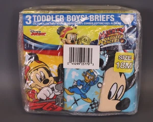 Mickey Mouse Briefs 3-Pack (Toddler Boys) Size 18M - Picture 1 of 3