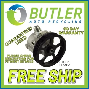 168K Mile AVALANCHE Power Steering Pump 07 08 09 10 11 12 13 OEM WTY Warranty O - Picture 1 of 4