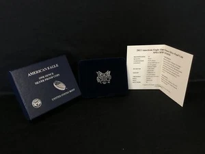2013 American Silver Eagle Proof OGP Box With COA and WITHOUT COIN - Picture 1 of 1