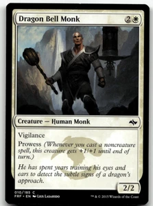 MTG Dragon Bell Monk Fate Reforged 010/185 Regular Common - Picture 1 of 1