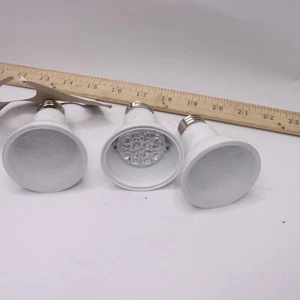 (3-Pk) Feit Electric LED Medium E26 Base Light Bulb - One Bulb has No Cover Lid - Picture 1 of 3