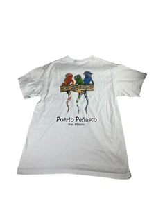 Puerto Peñasco Son. Camisa Blanca México No Bad Days Lizards Yazbek Hombre Talla L - Imagen 1 de 4